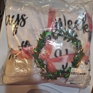 TriLife Baby Monthly Milestone Blanket with Pink Accents